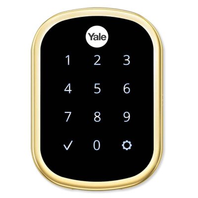 Yale Assure Lock SL Zigbee Key-Free Touchscreen Deadbolt with Cox, Lifetime Brass